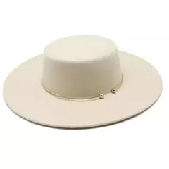 Chapéu liso de feltro de lã masculino e feminino, elegante chapéu grosso na moda, 4 estações, nova moda 10cm, unissex