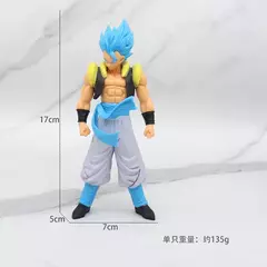 Dragon Ball Z Super Saiyan Anime Figurine Modelo, GK Rose Goku Action Figure, DBZ Gohan Figuras, Vegeta Estátua Coleção Toy, Figma