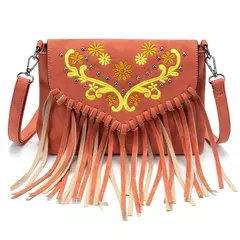 Celela design original bolsa de ombro para as mulheres couro do plutônio luxo embreagem designer bolsas ocidental bolsa franja saco do mensageiro na internet