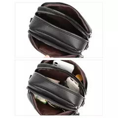 Cor sólida elegante rebite zíper bolsa de telefone móvel feminino simples cou na internet