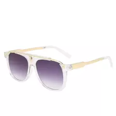Novo Europeu e Americano grande quadro escavado em forma de V retro moda Óculos - comprar online