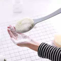 Escova De Banho De Punho Longo, Purificador De Chuveiro, Escova De Limpeza Do Corpo, Esfoliação Acessórios Do Banheiro, Massageador De Pele Macia, 1Pc - loja online