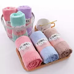 Toalha de rosto absorvente de microfibra grossa, alta densidade, velo coral, secagem rápida, macio, absorvente, limpo, rosto - Wolf Magazine