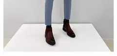 Homens terno calças calças formais pantalone hombre estiramento fino cor sólida vestido casual calças de comprimento total moda novas roupas masculinas