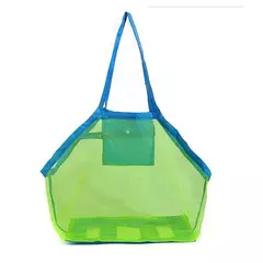 Sand Away Portable Mesh Bag para crianças, Sacos de armazenamento de brinquedos de banho, Natação Grande Saco de Praia para Toalhas, Maquiagem Cosmética Feminina - comprar online