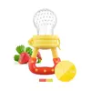 Baby Fruit Food Silicone Bite Bag, Moedor de Suplemento Alimentar, Anti-asfixia, Tampa contra poeira, Limpar sem ângulo morto