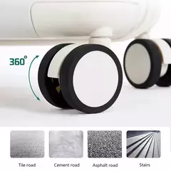 Imagem do Extensões de transporte de viagem tipo 20 24 28 Polegada mala carrinho de bagagem carry-on cabine mala transportadora para a linha da viagem
