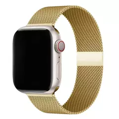 Milanese Loop Band para Apple Watch, Pulseira de Metal, Pulseira, Ultra, 49mm, 45mm, 44mm, 41mm, 40mm, iWatch Series 9, 8, 7, 6, 5, 4, 3, SE - loja online