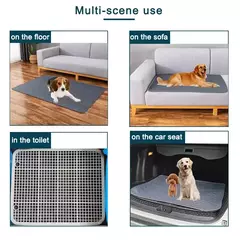 Cão xixi almofada cobertor reutilizável absorvente fralda lavável filhote de cachorro almofada de treinamento pet cama urina esteira para animal de estimação capa de assento de carro suprimentos para animais de estimação na internet
