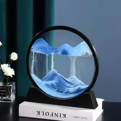 3D Moving Sand Art Picture, Vidro Redondo, Sandscape Do Mar Profundo, Ampulheta, Artesanato Fluindo, Pintura Em Areia, Escritório, Decoração De Casa, Presente - Wolf Magazine