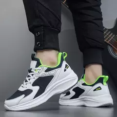 Tênis leve casual masculino, tênis de corrida respirável, tênis antiderrapante para esportes, tênis confortável, Aldrin - loja online