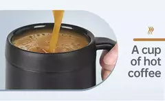 Caneca de café isolada com alça, Copo de aço inoxidável com lábio, Copo térmico, 350ml, 550ml - comprar online