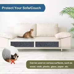 Auto-adesivo tapete gatos placa de risco parede anti gato risco sofá diy gatos placa de risco sofá proteção patas afiar aparável - loja online