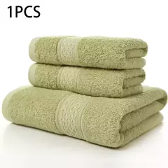 Toalha de banho macia e absorvente para adultos, toalha doméstica, Jacquard, cor lisa, toalha grande, grossa, 100% algodão puro, novo - Wolf Magazine