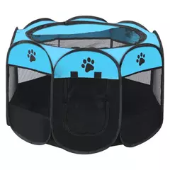 Portátil dobrável Pet Tent, cerca octogonal, fácil operação, grandes gaiolas do cão, cercas do gato, produtos do canil, ao ar livre - comprar online
