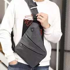 Multifunction peito sacos anti roubo único crossobdy sacos para homens à prova dwaterproof água masculino corpo cruz saco do mensageiro fanny pacote sac