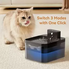 Rojeeco fonte de água automática sem fio para gatos, 2600mah, dispensador de água para animais de estimação, sensor infravermelho, fonte inteligente para animais de estimação - loja online