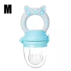 Alimentador de Silicone Baby Fruit com tampa, Extrator de suco fresco, Frutas e vegetais mordida comendo chupeta, Grau alimentício - comprar online
