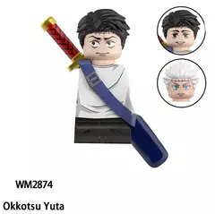 Jujutsu Kaisen Anime Dos Desenhos Animados Gojo Satoru Itadori Yuj Fushiguro Megumi Okkostu Yuta Blocos de Construção Mini Figuras de Ação Brinquedo Infantil - loja online