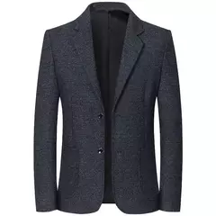 Blazers de negócios xadrez masculinos, roupas formais, ternos masculinos, jaquetas casuais, casacos, blazers slim fit, primavera, outono, tamanho 4XL, novo na internet