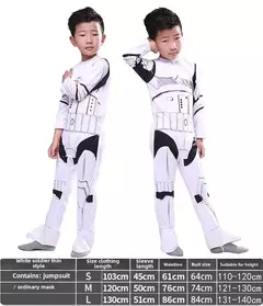 Star Wars: Traje de cosplay do império galáctico Stormtrooper Pantera negra Guerreiro de aço Esquadrão da morte Armadura para fãs e colecionadores