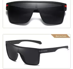 CRIXALIS-óculos polarizados para homens e mulheres, óculos UV400, quadrado, extragrande, anti-reflexo, espelho motorista, moda masculina