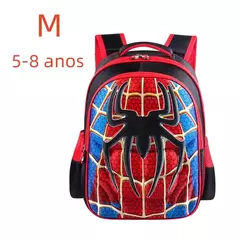 Mochila de Nylon Impermeável Rei Aranha para Crianças, Grande Capacidade, 2 a 16 Anos - Wolf Magazine