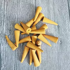 YXYMCF-Cone de Incenso Oversize, Uso para Refluxo, Torre de Refluxo, Jasmim, Sândalo, Aromaterapia, 20 Pcs, 50Pcs - loja online