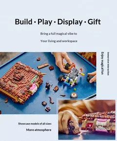 Blocos de construção LEGO montam livro de monstros mordidos de Harry Potter 76449 para meninos e meninas, brinquedos infantis, presentes de Natal - comprar online