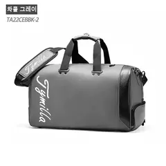 Tymilla-Bolsa crossbody simples para roupas de golfe, grande capacidade, PU impermeável, área de sapato independente, esportes ao ar livre, novo, 2024 - comprar online