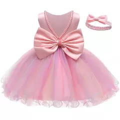 imo del traje de noël del bebé vestido de princesa para la boda de los bebés de los niños vestido de fiesta de 1er cumpleaños ropa de recién nacido - Wolf Magazine