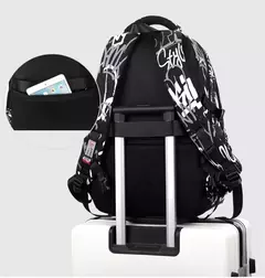 Sacos escolares adolescentes, Mochila de estudantes do ensino médio, Mochila de viagem ao ar livre, Mochila Laptop Estudante Grande, Adolescente Bookbag - Wolf Magazine