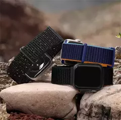 Imagem do Série 9, 8, SE, 7, 6, 5, 4, 3, 49mm, Loop de Nylon para Apple Watch Band, Ultra-2, iWatch Strap, 44 milímetros, 40 milímetros, 45 milímetros, 41 milímetros