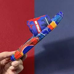 Chinelos infantis de desenho animado anime, sandálias de dedo aberto com padrão de super-heróis para meninos e meninas - Wolf Magazine