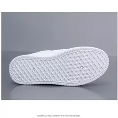 Calçado esportivo casual resistente ao desgaste para mulheres, tênis feminino respirável, sapatos brancos simples para senhora, novo, 2024 - comprar online