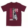 Camiseta de manga curta masculina de gola redonda 100% algodão, camisetas vintage, Biohazard 3, Jill Valentine