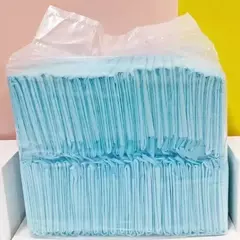 Fraldas absorventes para cães, 100/50/40/20 peças, descartáveis, treinamento de cachorros, almofadas de xixi, superfície de secagem rápida, almofada limpa, suprimentos para cães na internet