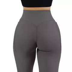 Leggings de ioga de cintura alta com bolsos para mulheres, roupas corrida, calças justas de ginástica, esportes, fitness, 2021 - loja online