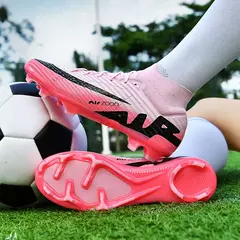 Sapatos de futebol profissional para adultos, botas de futebol, chuteiras adolescentes antiderrapantes, esporte ao ar livre, alta qualidade, TF, FG, novo, 2022 - loja online
