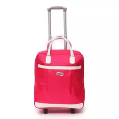 Mulheres Viagem Trolley Bagagem Mala, Sacos De Rolamento Multifuncional, Mochila Com Rodas, Mala Impermeável - comprar online
