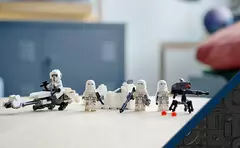 LEGO Star Wars Snowtrooper Battle Pack 75320 Conjunto de brinquedos de construção com 4 figuras para crianças, meninos e meninas de 6 anos ou mais (105 peças) na internet