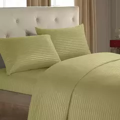 Solid Stripe Bedding Set, Colcha de dormir, gêmeo, completo, rainha, king size, quarto ou quarto de hóspedes, 3 pcs, 4pcs na internet