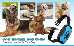 Cão de estimação anti latido dispositivo usb recarregável cães coleira treinamento ultra-sônico parar latido vibração anti latido coleira - comprar online