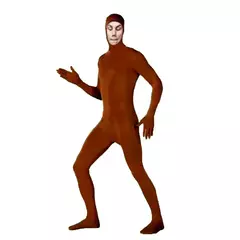 24 zentai macacão invisível cosplay traje bodysuits halloween carnaval pele terno apertado elastano estiramento desaparecendo macacão na internet