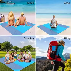 Impermeável Extra Large Outdoor Camping Mat, Cobertor de praia, Dobrável, Areia Livre, Colchão de bolso, Portátil, Leve, Piquenique na internet