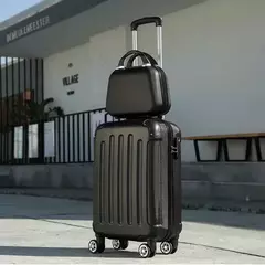 Conjunto de malas rolantes e bolsas de viagem com rodas giratórias 20 '' maleta de bagagem com carrinho de cabine grande capacidade