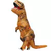 Trajes de dinossauro inflável t-rex cosplay anime explodir festa traje de halloween para mulher homem criança adulto crianças mascote