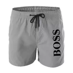 Shorts esportivos respirável de secagem rápida masculino, calções casuais com cordão forrado com malha, surf à beira-mar, praia, verão, novo - Wolf Magazine