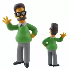 14 pçs disney simpsons dos desenhos animados figura de ação brinquedos engraçado homer grand bart mini estatuetas pvc boneca modelo crianças brinquedo presente aniversário - loja online