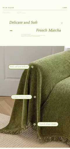 YanYangTian-Chenille toalha de sofá para sala de estar, sofá com borda de borla, almofada waffle, estilo francês, decoração de casa - comprar online